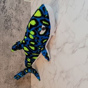 Circus Circus Blue Tiger Shark Stuffed Animal Plush